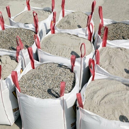 Inertinės medžiagos su pristatymu ir didmaišiuose